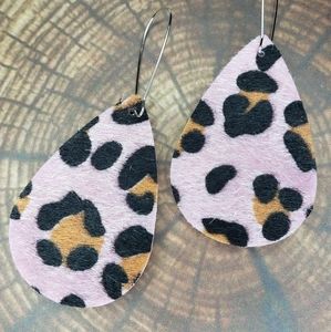Cheetah Print earrings